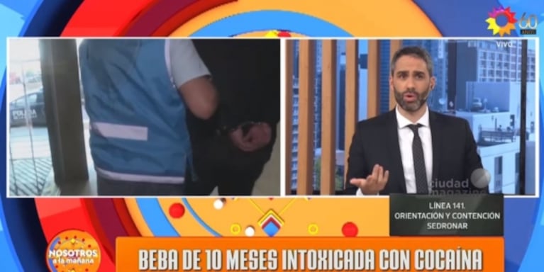Pollo Álvarez, indignado por la beba intoxicada con cocaína: "Estamos hablando de dos padres irresponsables"