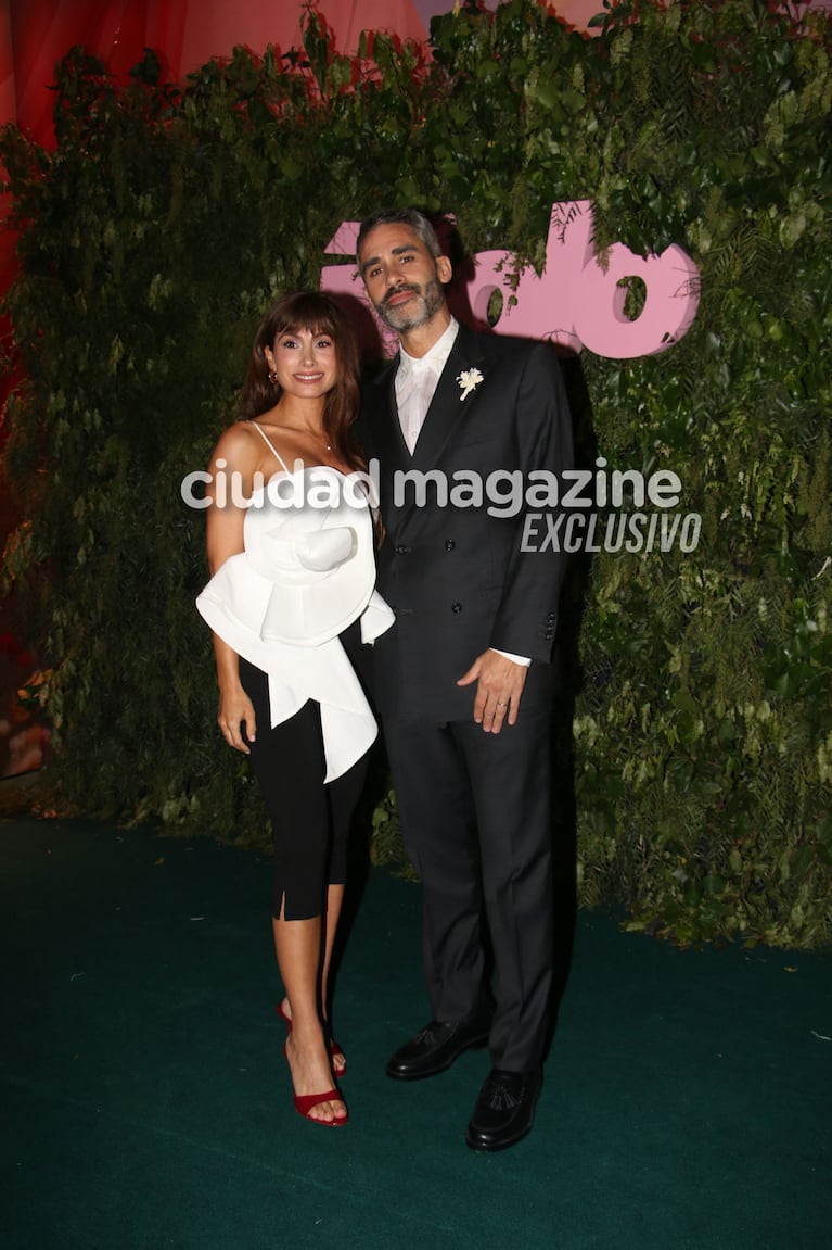Pollo Álvarez y Tefi Russo en lo Premios Ídolo 2026 (Foto de Movilpress)