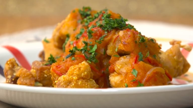 pollo, crocante, picante, Tex-Mex