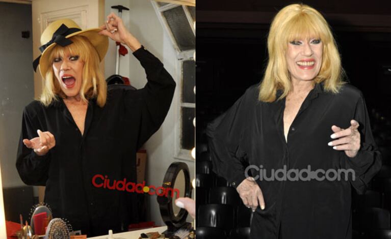Pons se había entregada a una charla íntima con Ciudad.com (Fotos: Jennifer Rubio). 