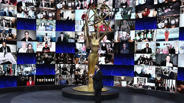 Por primera vez, los Emmy se festejaron de manera virtual.