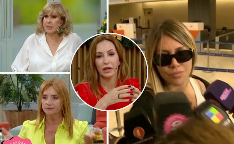 Por qué Analía Franchín se enojó y le paró el carro en vivo a Nancy Pazos