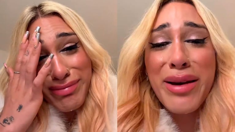 Por qué Danelik de Gran Hermano rompió en llanto (captura de TikTok)