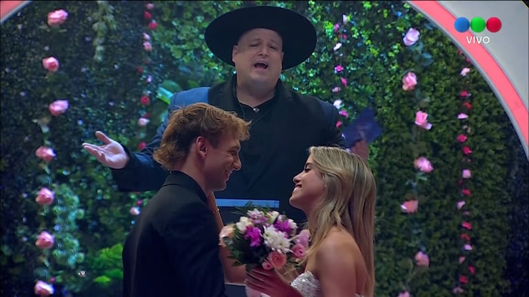 Por qué Denisse González se fue enojada con Bautista Mascia tras casarse en Gran Hermano