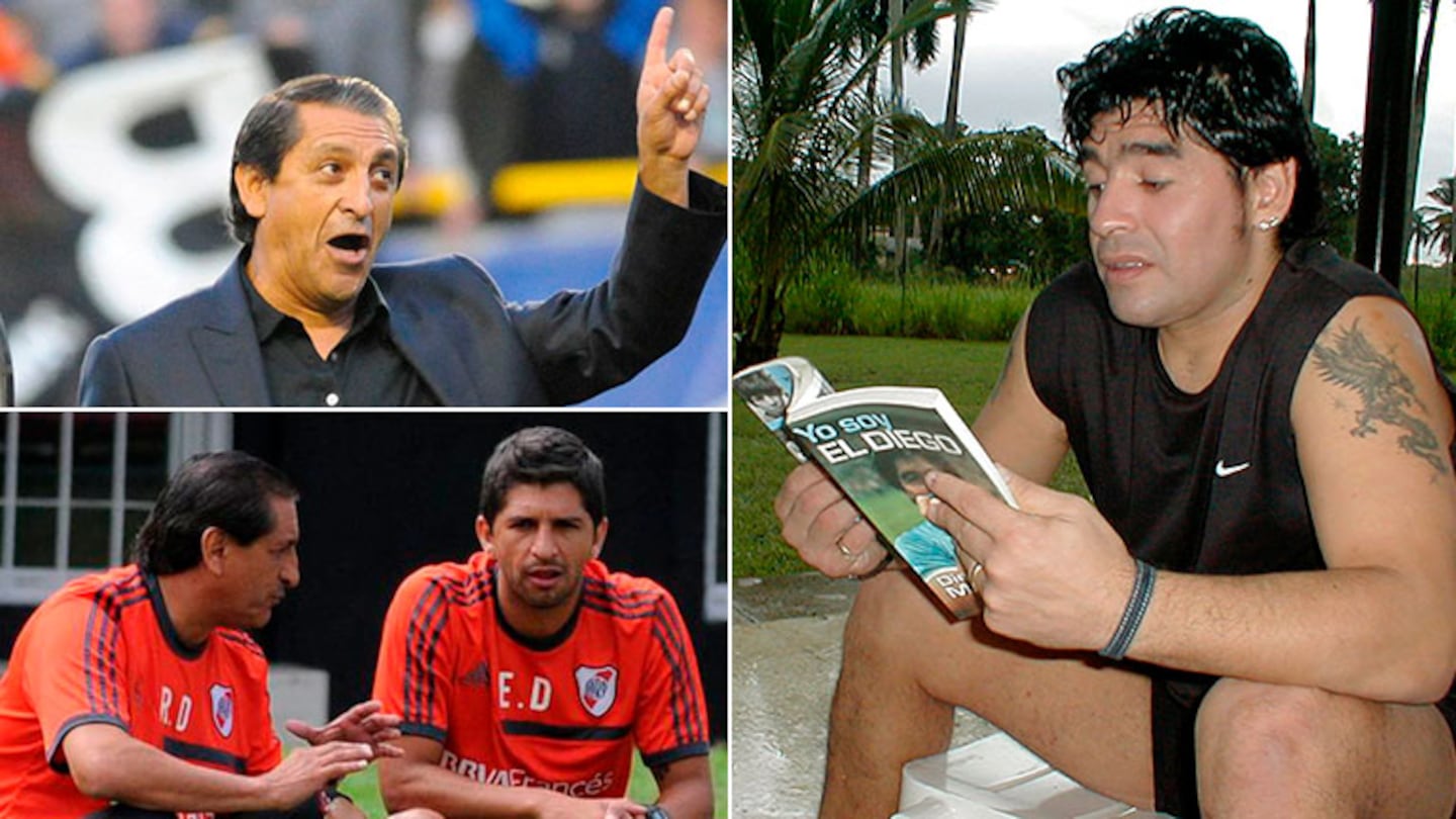 Por qué Diego Maradona le dedicó su única biografía oficial a Emiliano, el hijo de Ramón Díaz