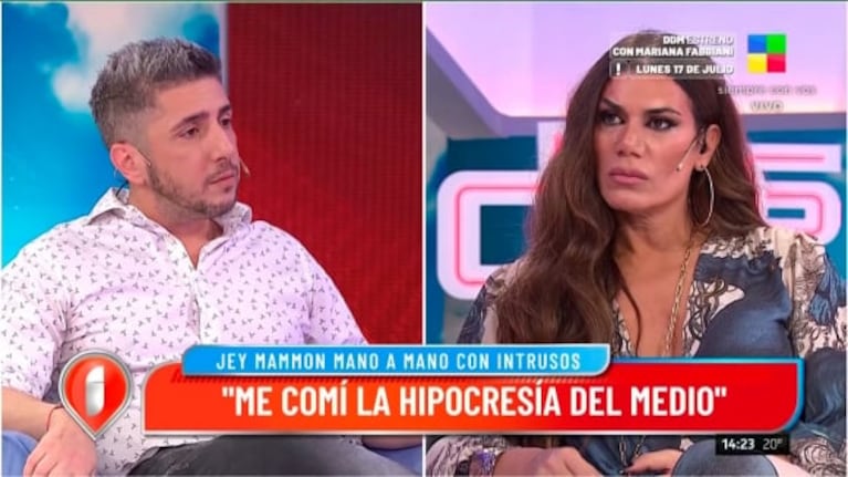 Por qué Flor de la Ve no volvió a Intrusos tras su entrevista a Jey Mammon