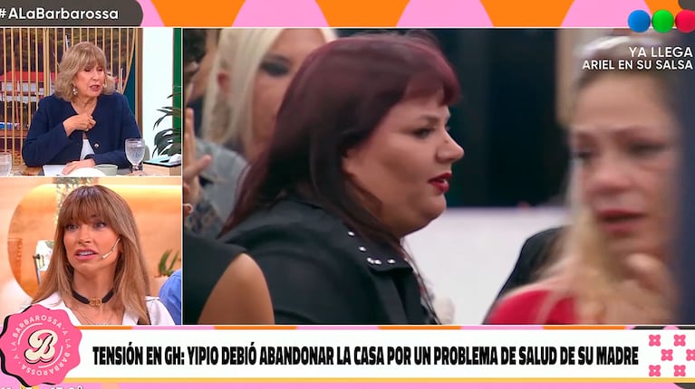 Por qué Georgina Barbarossa sufrió una crisis de angustia: “No paraba de llorar” (Captura de Telefe)