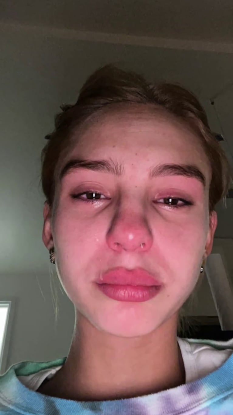 Por qué Juanita Tinelli publicó un video llorando desconsoladamente y se hizo viral