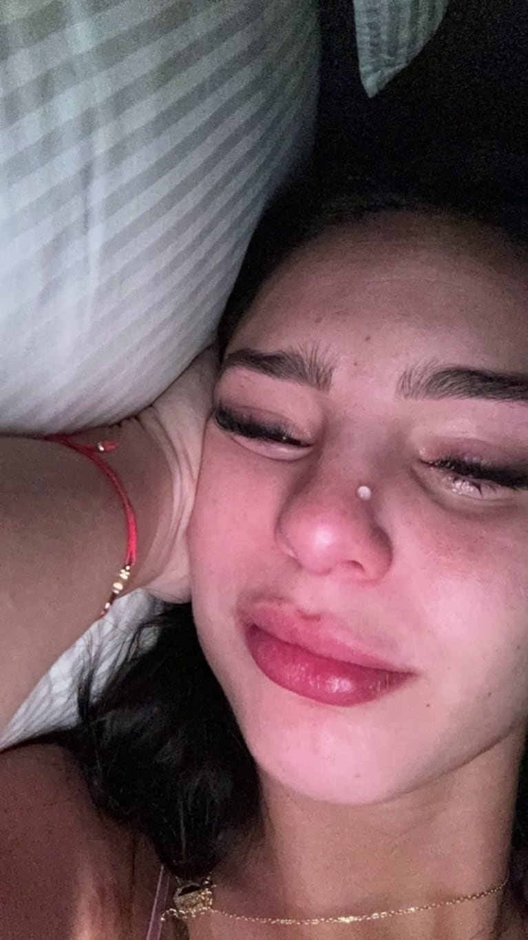 Por qué Juanita Tinelli publicó un video llorando desconsoladamente y se hizo viral