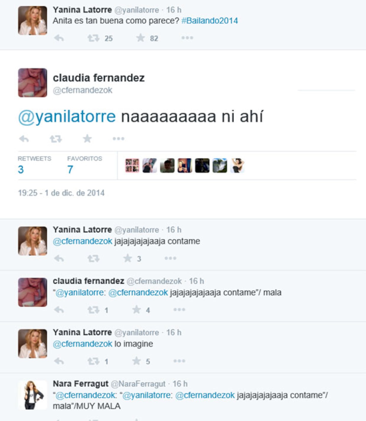 ¿Por qué la confrontó? Anita Martínez, el blanco tuitero de Claudia Fernández: "Es mala" (Foto: Twitter)
