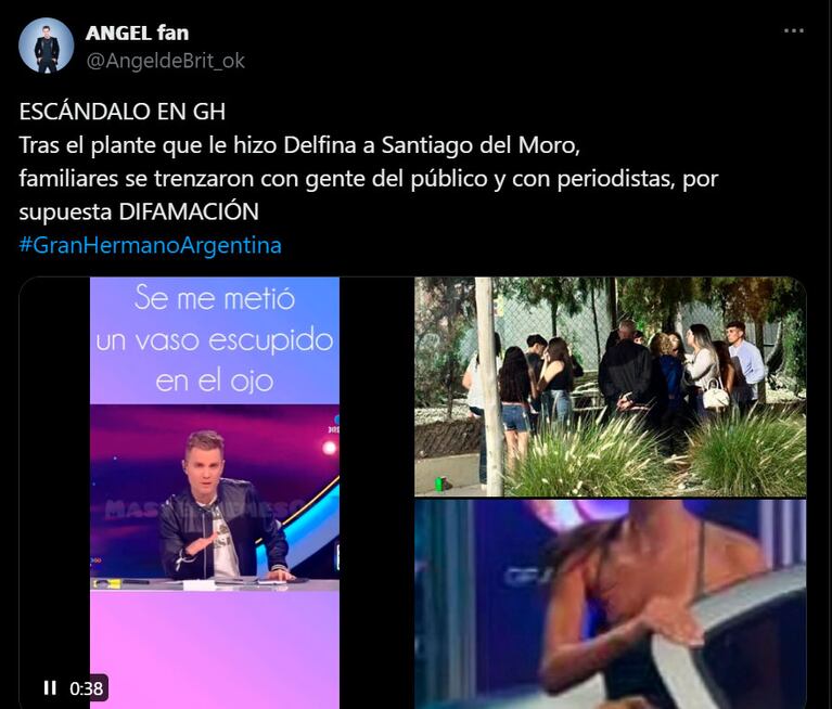 Por qué la familia de Delfina de Gran Hermano 2024 protagonizó un escándalo tras su eliminación