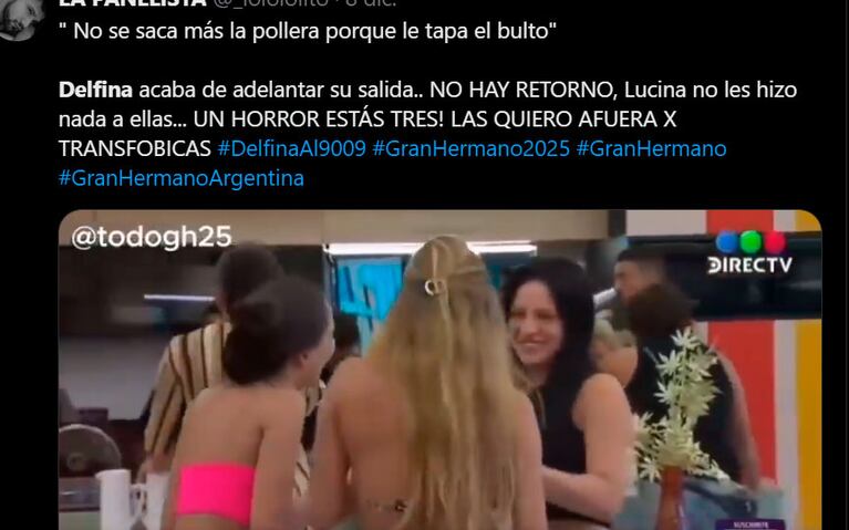 Por qué la familia de Delfina de Gran Hermano 2024 protagonizó un escándalo tras su eliminación