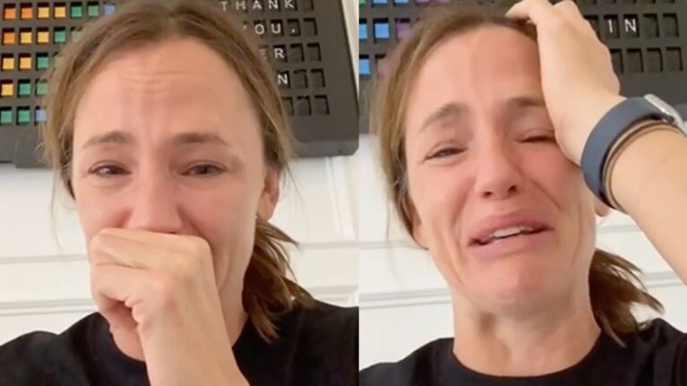 ¿Por qué llora Jennifer Garner?