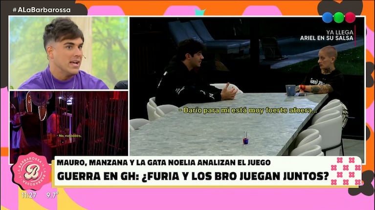 Por qué Mauro Dalessio de Gran Hermano 2023 trató de “panqueque” a Furia: su fuerte opinión