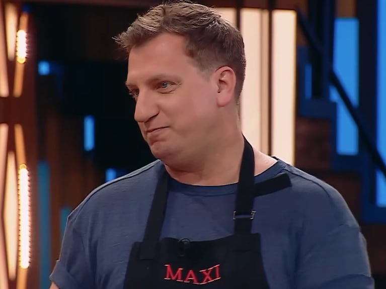 Por qué Maxi López se quebró en MasterChef y conmovió (captura de Telefe)