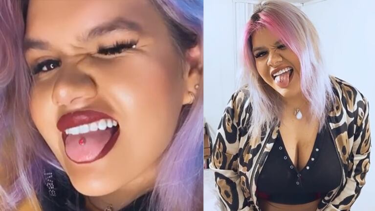 ¿Por qué More saca la lengua en las fotos?