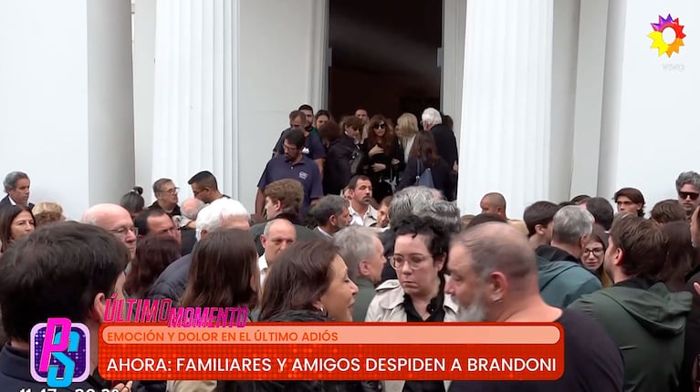 Por qué Ricardo Darín estaba distanciado de Luis Brandoni y no fue a despedirlo (captura de eltrece)