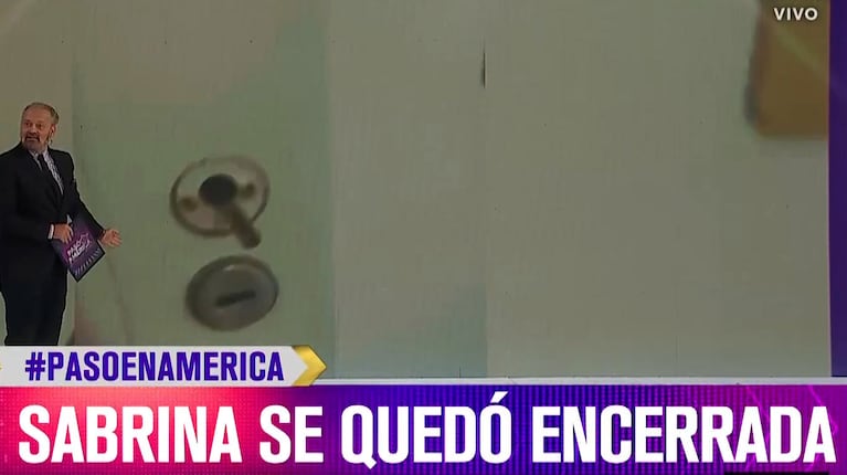 Por qué Sabrina Rojas se quedó encerrada en el departamento de Luciano Castro y llegó tarde a su programa
