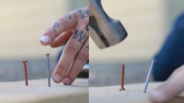 ¿Por qué son mejores los clavos a los tornillos a la hora de construir una casa?