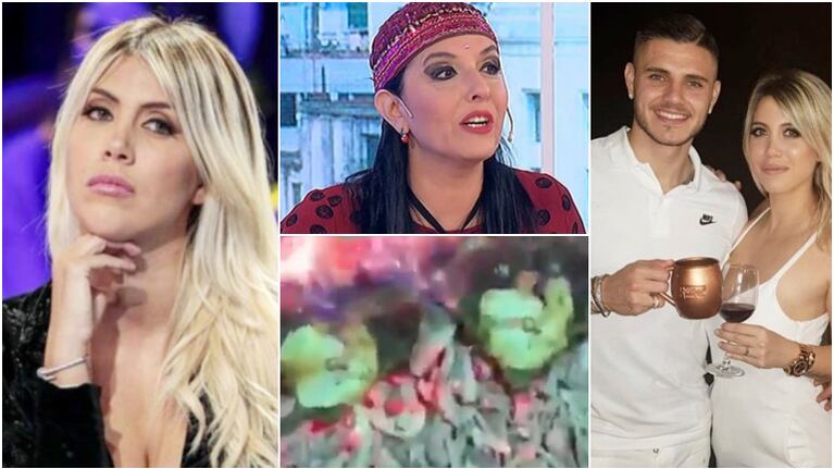 Por qué Wanda Nara quemó una foto con Mauro Icardi: ¿crisis matrimonial o rito para ahuyentar las malas energías?