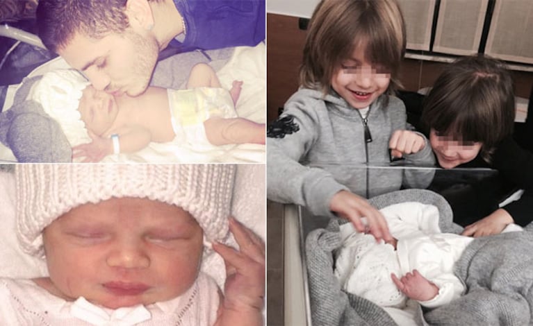 Postales familiares con Francesca Icardi (Foto: Twitter)
