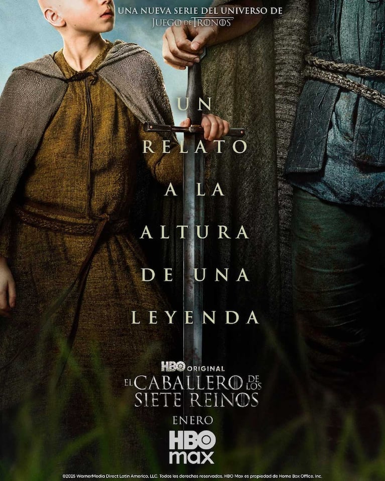 Póster de El Caballero de los Siete Reinos (Foto: gentileza HBO Max)