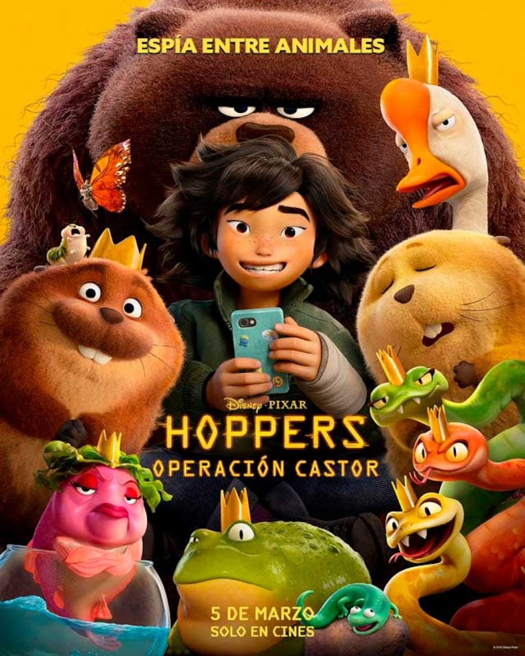Póster de Hoppers de Diney / Pixar (Foto: Disney)