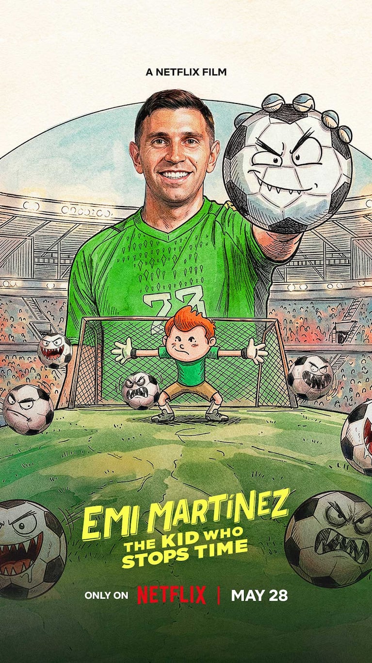 Poster de la película de Emiliano "Dibu" Martínez (Foto: Netflix)