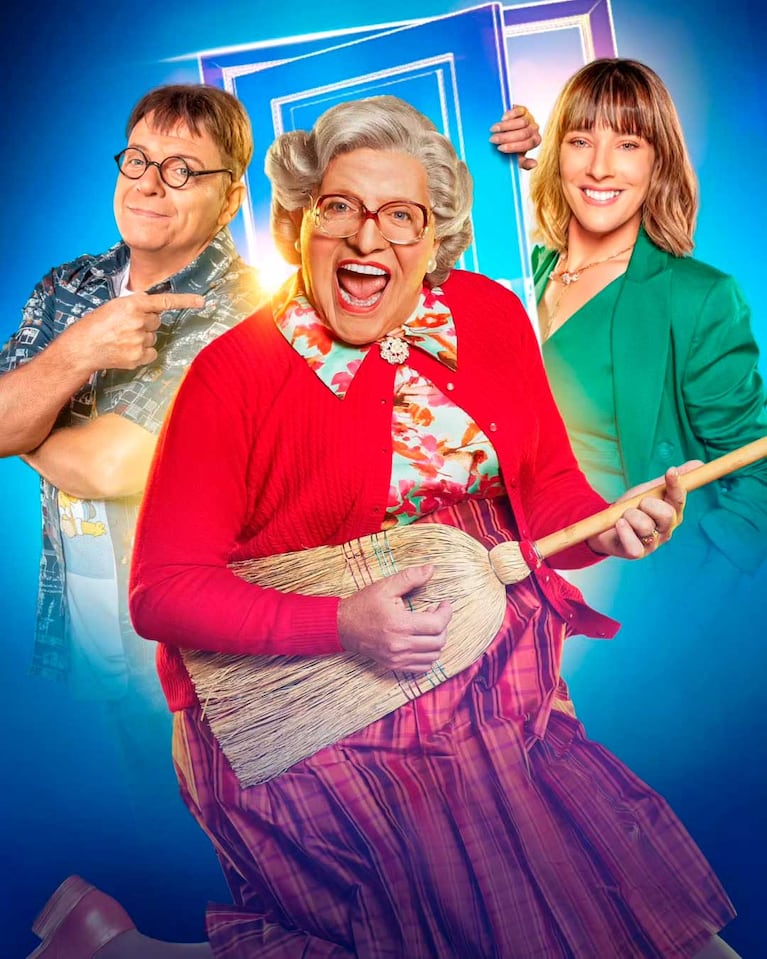 Poster de "Papa por siempre" con Campi y Dani La Chepi (Foto: Instagram @campiobra)