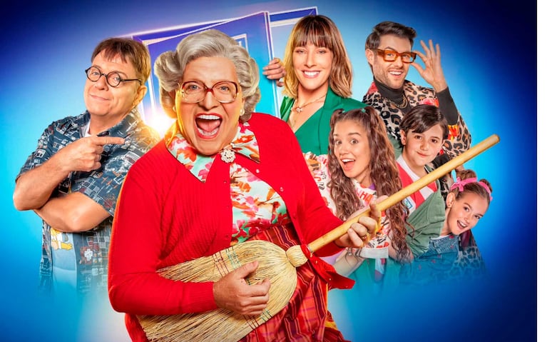 Poster de "Papa por siempre" con Campi y Dani La Chepi (Foto: Instagram @campiobra)