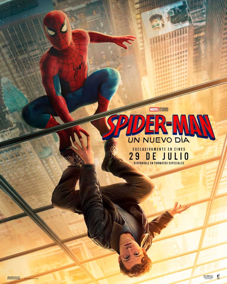 Póster de Spider-Man: Un nuevo día (Foto: gentileza de Sony Pictures Argentina)