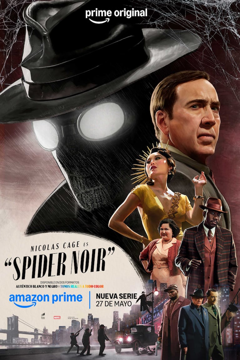 Póster de Spider-Noir (Foto: gentileza Prime Video)