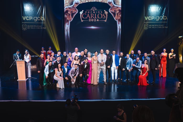 Premios Carlos 2024: Christian Sancho y Celeste Muriega festejaron los galardones a Bien Argentino