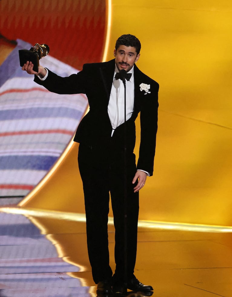 Premios Grammy 2026: Bad Bunny ganó la estatuilla más importante