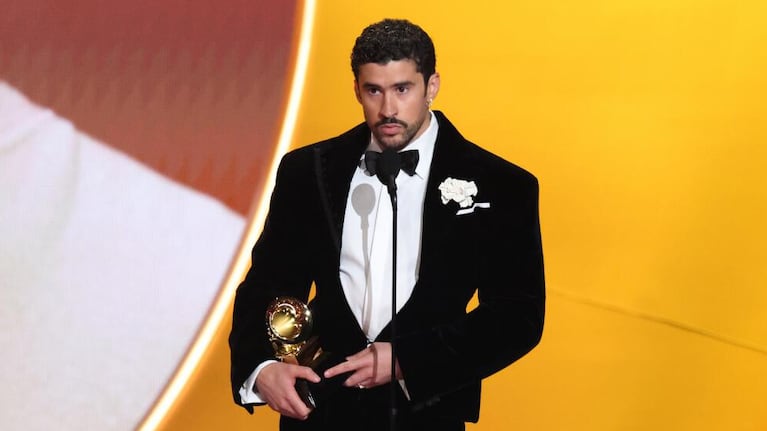 Premios Grammy 2026: Bad Bunny se quedó con la estatuilla más importante