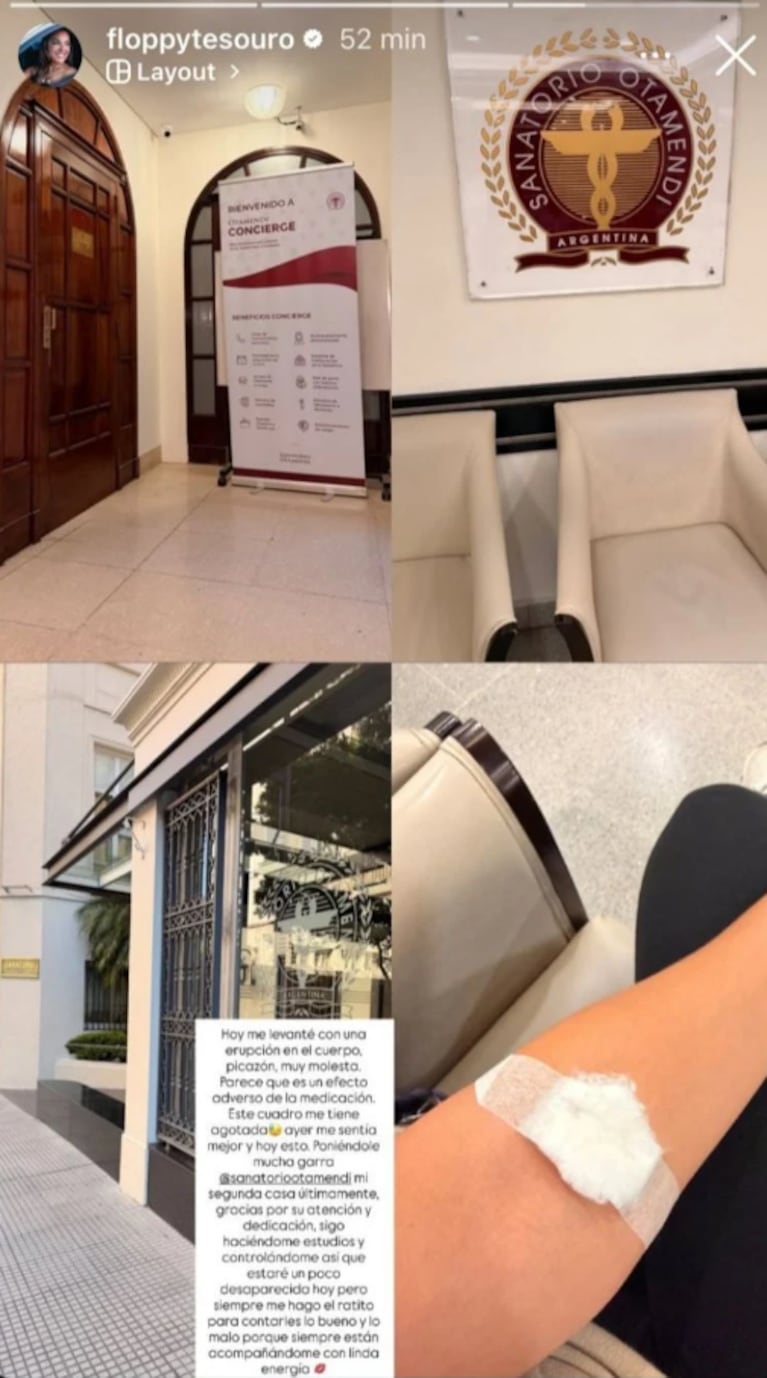 Preocupa la salud de Floppy Tesouro: sufrió un síntoma imprevisto por su medicación | Créditos: Instagram @floppytesouro