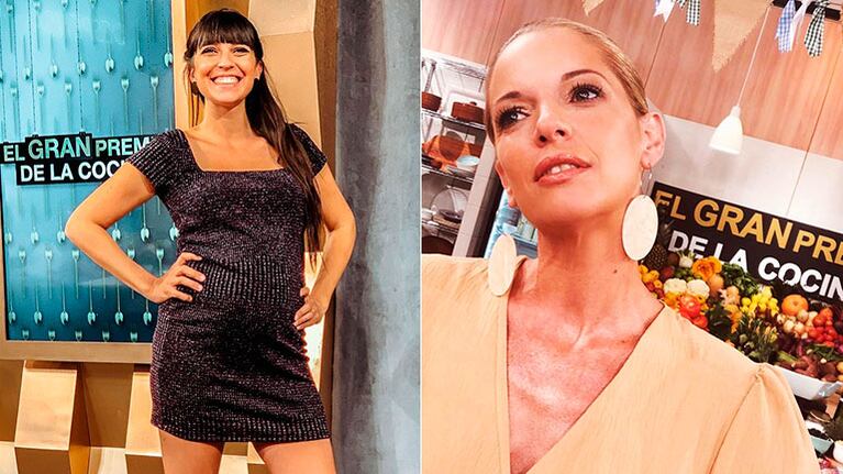 Preocupación: Carina Zampini y Felicitas Pizarro, embarazada de siete meses, tienen coronavirus
