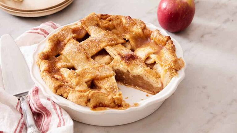 Prepará un apple pie con una receta sencilla y deliciosa