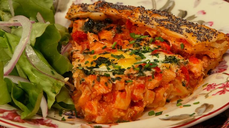 Prepará una tarta de pollo barbacoa con esta receta fácil