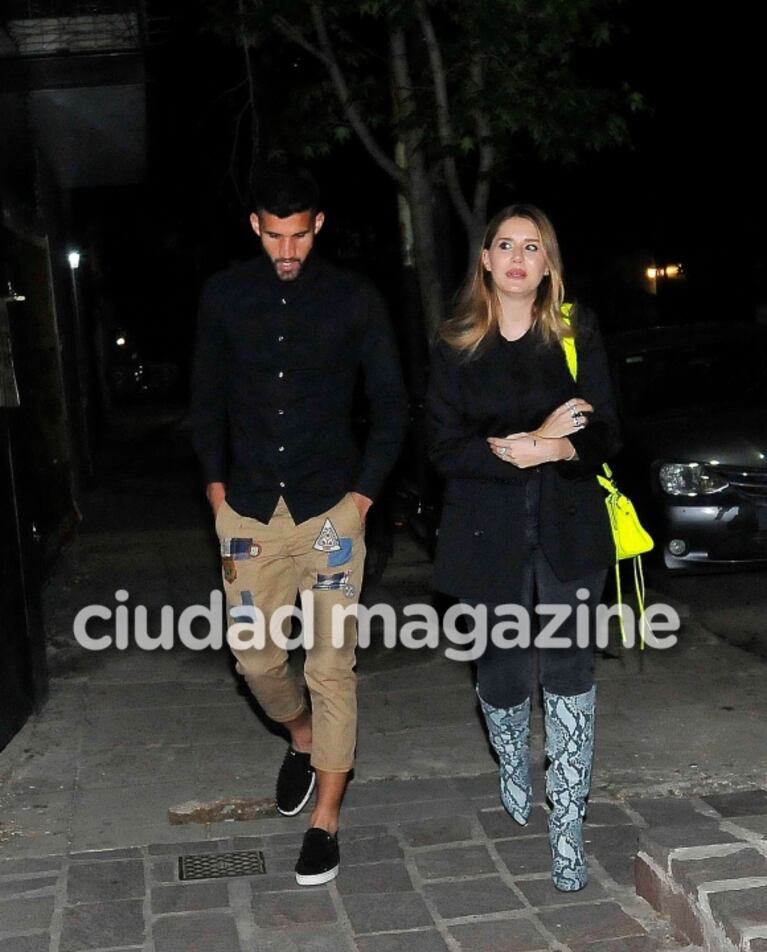 ¡Presentación oficial! La primera salida pública de Mica Tinelli y Lisandro López, en el cumple de Cande