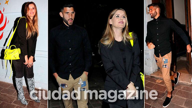 ¡Presentación oficial! La primera salida pública de Mica Tinelli y Lisandro Lopez, en el cumple de Cande