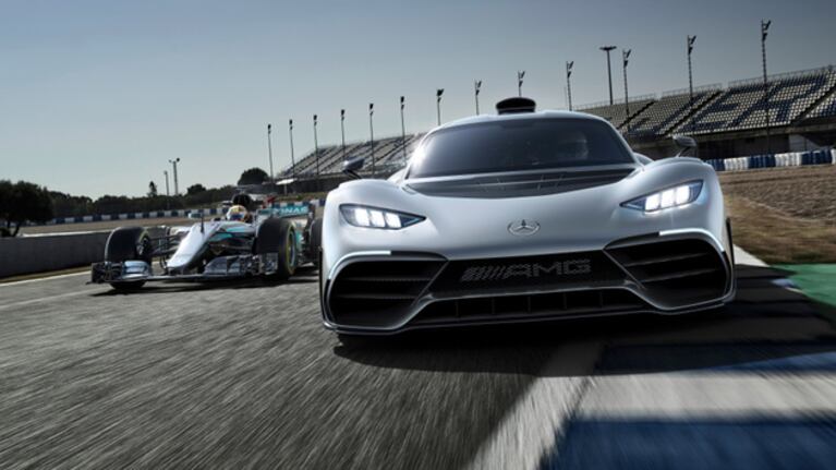 Presentaron el Mercedes AMG Project One en el Salón del Automóvil de Frankfurt