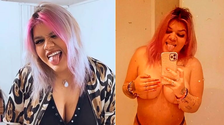 Profundo mensaje de More Rial junto a una foto semi desnuda: Me costó mucho aceptarme; esta soy yo y este es mi cuerpo