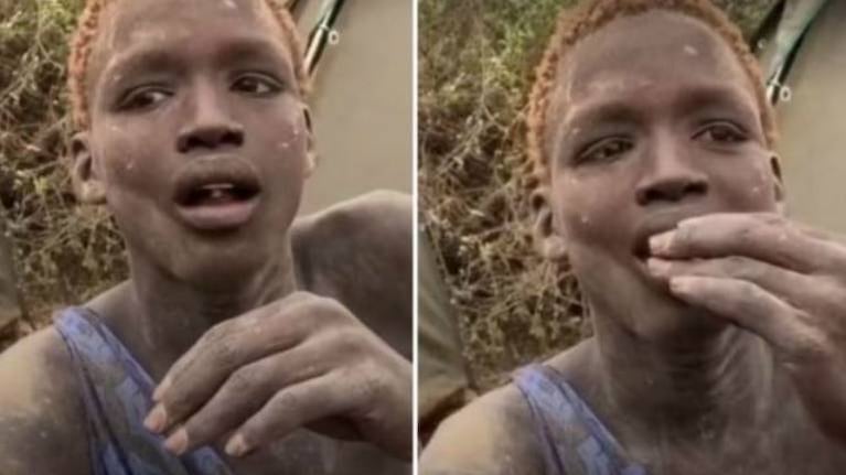 Prueba chocolate por primera vez y su reacción conmueve en TikTok