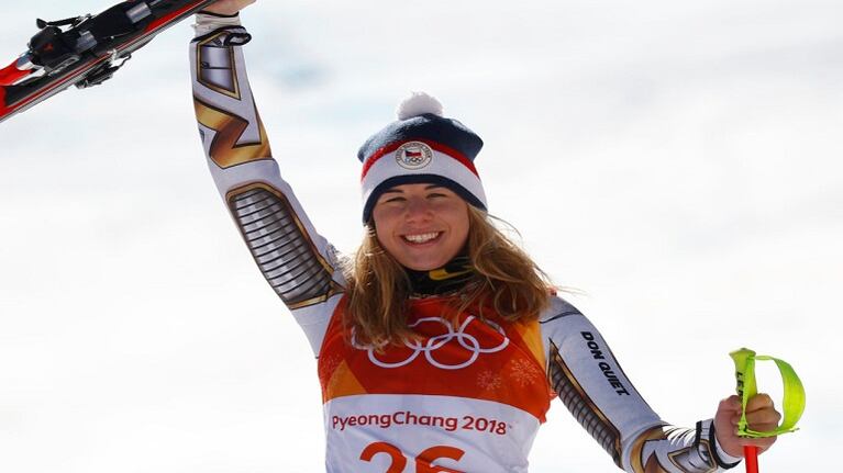 PyeongChang 2018: Esta atleta ganó una medalla de Oro con unos esquíes prestados