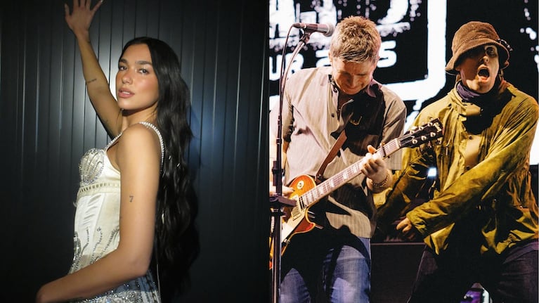 Qué artistas y bandas llegarán a la Argentina en 2025: el listado de recitales | Créditos @oasis @dualipa