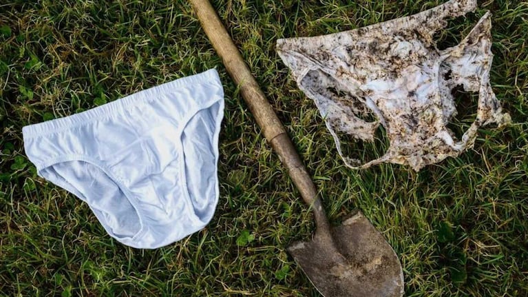 Qué buscó probar la ciencia al haber enterrado 2.000 calzoncillos en jardines. Foto: Agroscope