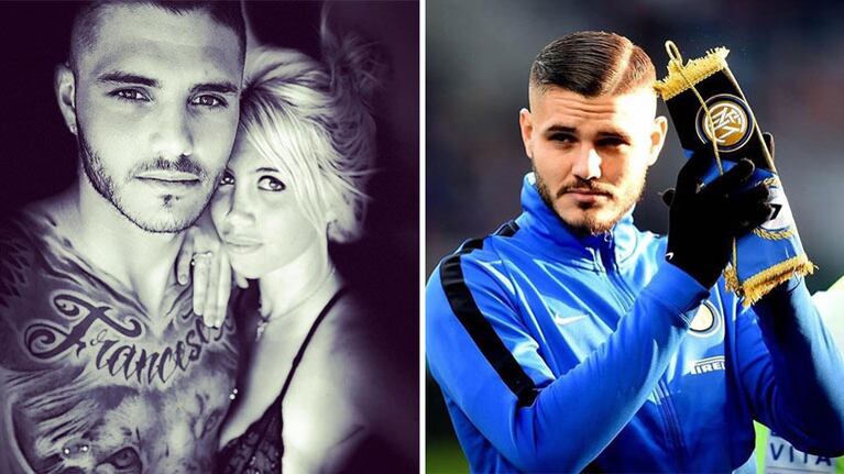 Qué cuenta empezó a seguir Mauro Icardi en medio de los rumores de crisis con Wanda