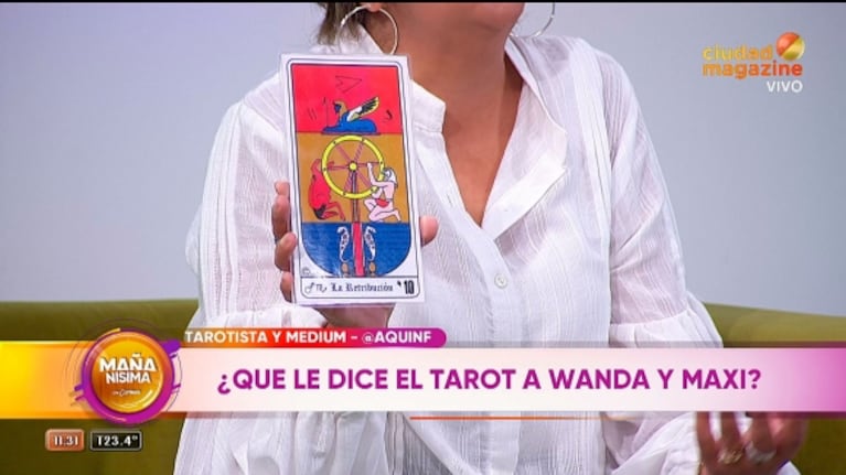 Qué dice el tarot sobre la cena de Maxi López y Wanda Nara: "Hay cosas que a él todavía le duelen"