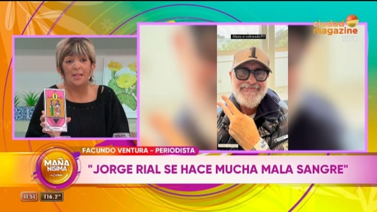 Qué dice el tarot sobre la salud de Jorge Rial y los rumores de romance: sorprendentes predicciones